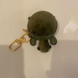 BNWT Tory Burch Turtle Coin Purse Key Fob